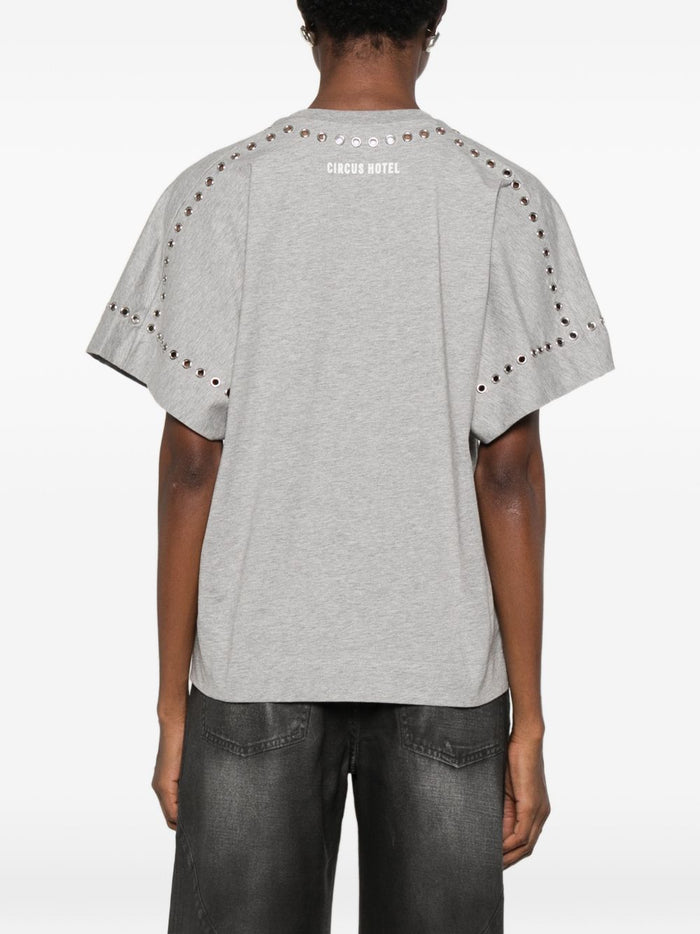 Circus Hotel T-shirt Grigio Donna 5