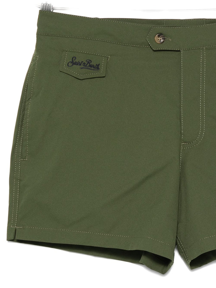 Mc2 Saint Barth Boxershorts Harry Herren Grün 3