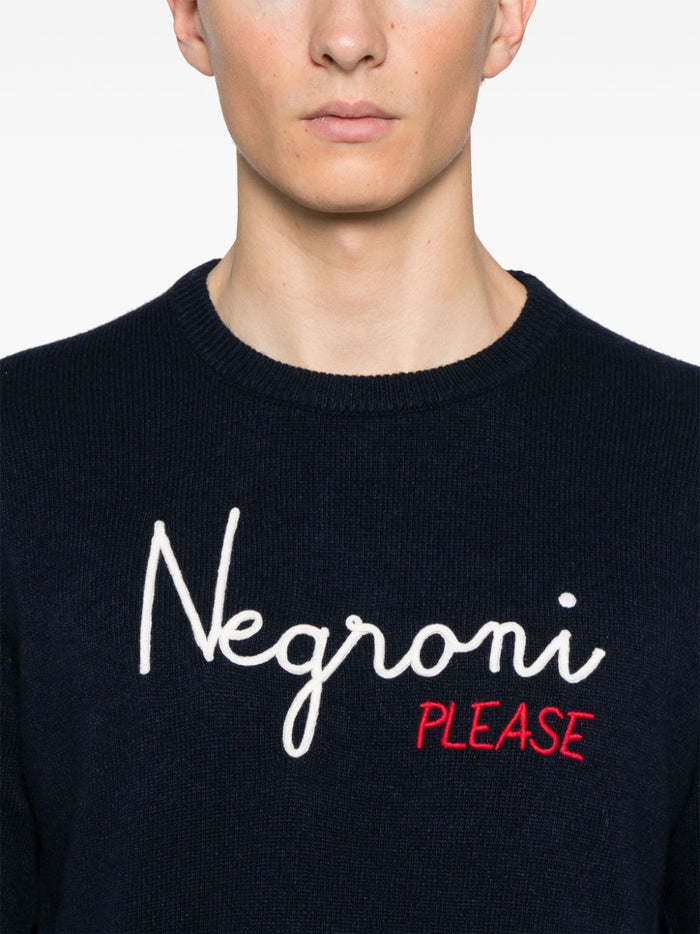 Mc2 Saint Barth Herren Hemd „Negroni Please“ in blau 4