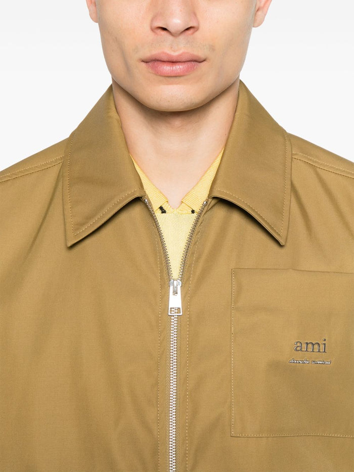 Ami Paris Brown Jacket Men 4