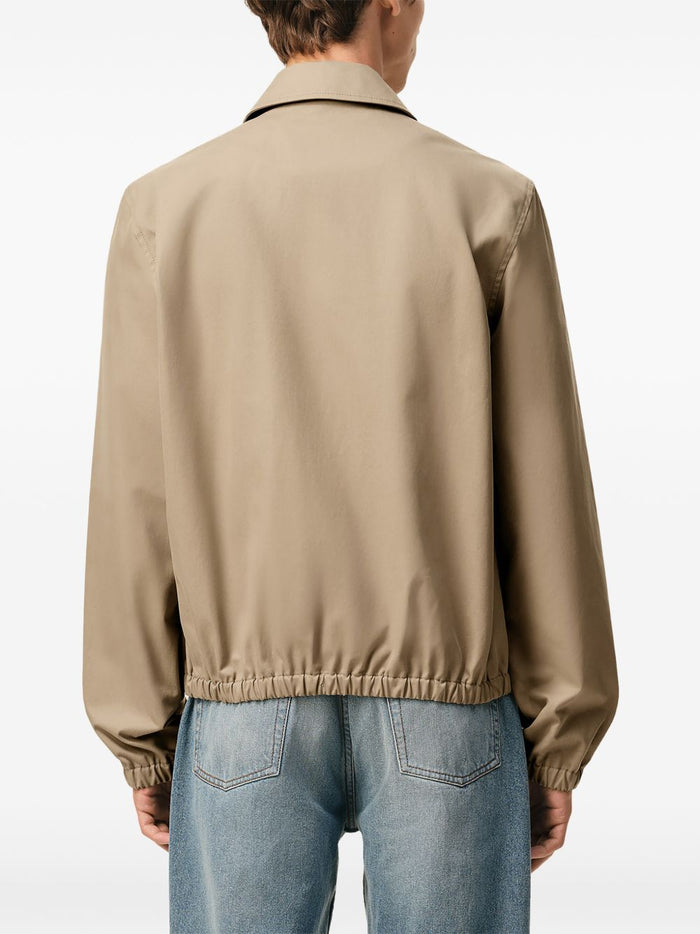 Ami Paris Giubbino Logo Cuore Uomo Beige 3