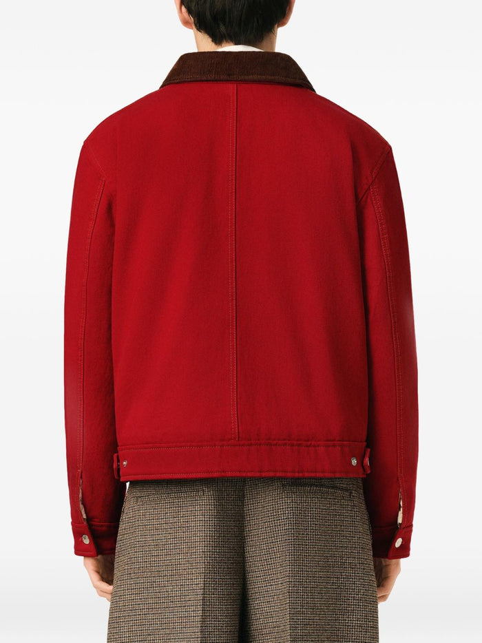 Ami Paris Giubbotto Rosso Uomo 5