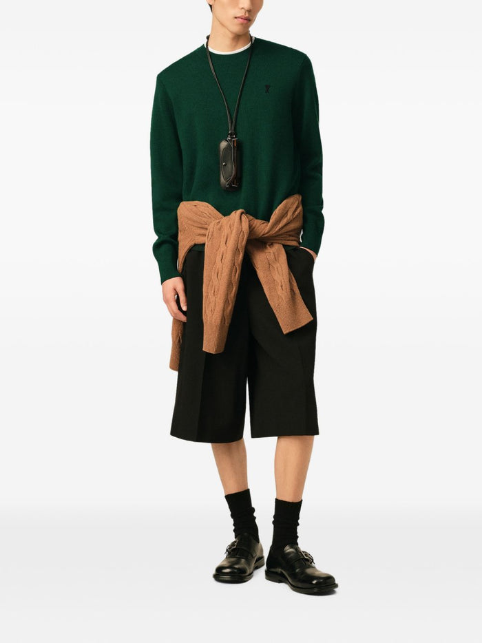 Ami Paris Felpa Nero Uomo 3