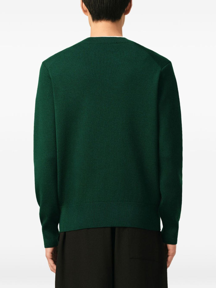 Ami Paris Felpa Nero Uomo 5