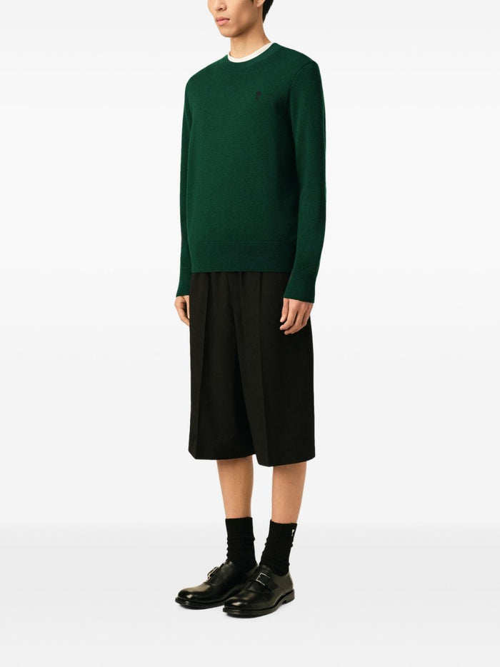 Ami Paris Felpa Nero Uomo 6