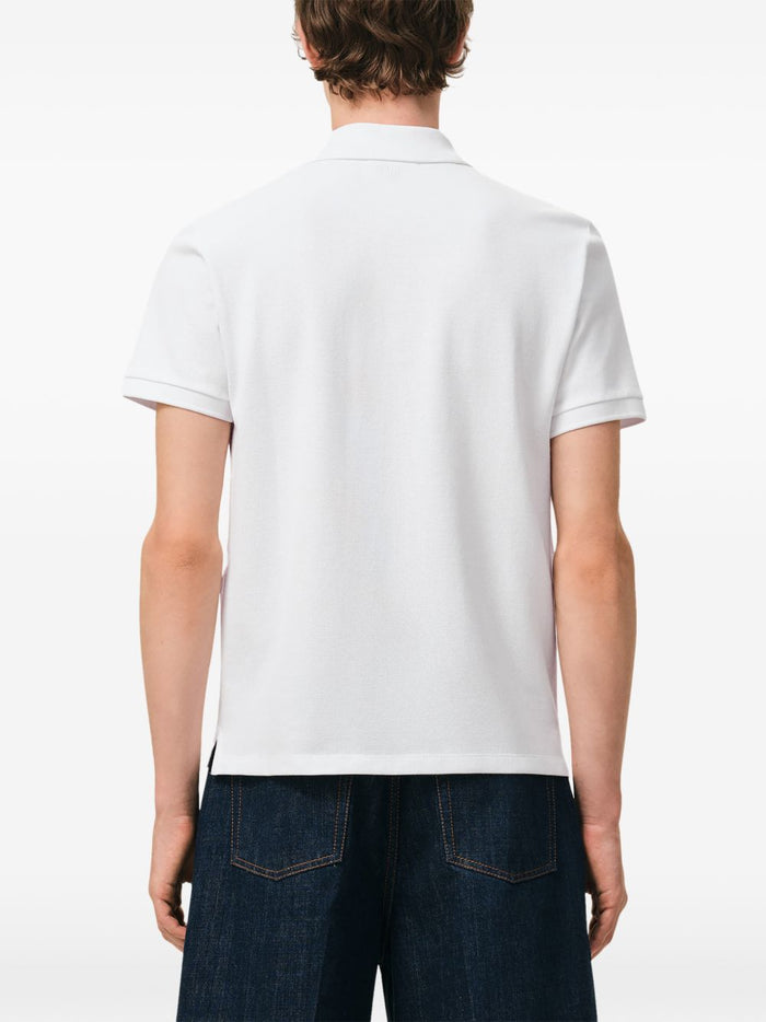 Ami Paris Polo Logo Cuore Uomo Bianco 3
