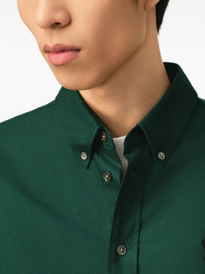 Ami Paris Camicia Vert Bouteille Uomo 6