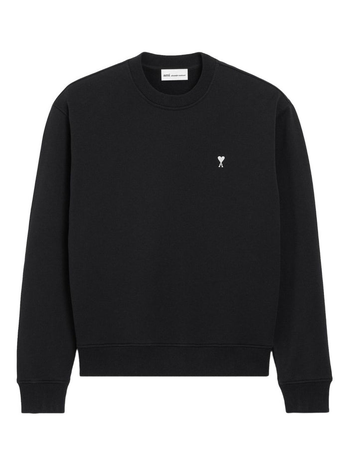 Ami Paris Felpa Micro Cuore Uomo Nero 5