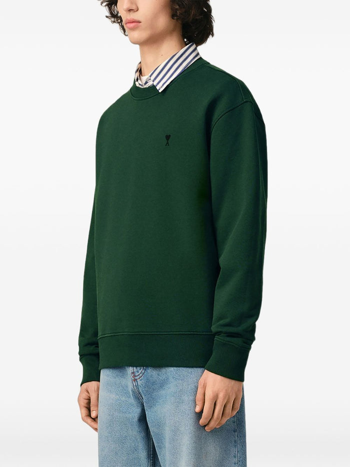 Ami Paris Felpa Nero Uomo 5