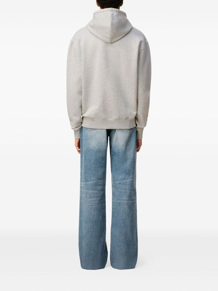 Ami Paris Ami de Coeur Men's Grey Hoodie 3