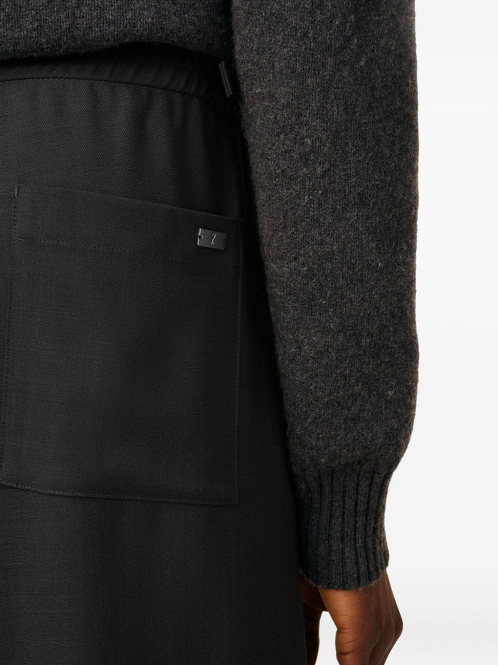 Ami Paris Men's Grey Trousers 5