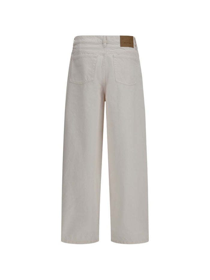 Ami Paris Pantalone Bianco Uomo 2