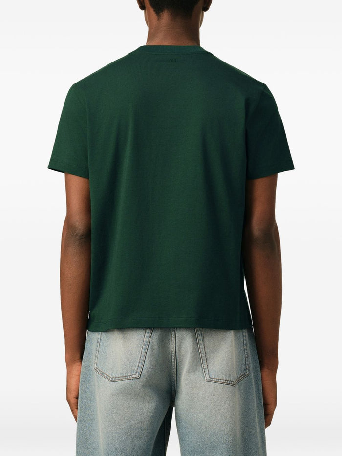 Ami Paris T Shirt Nero Uomo 4