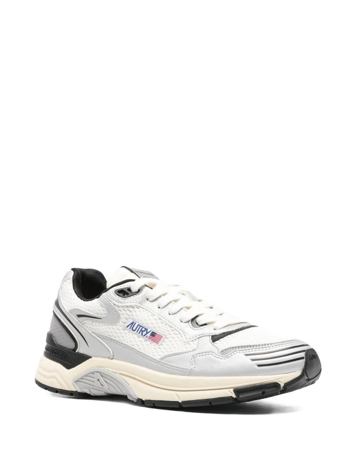 Autry Hyperway Uomo Sneakers Bianco/Argento 3