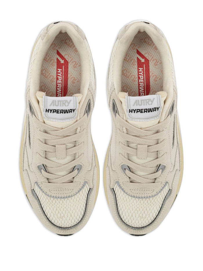 Autry Hyperway Uomo Sneakers Bianco/Argento 4