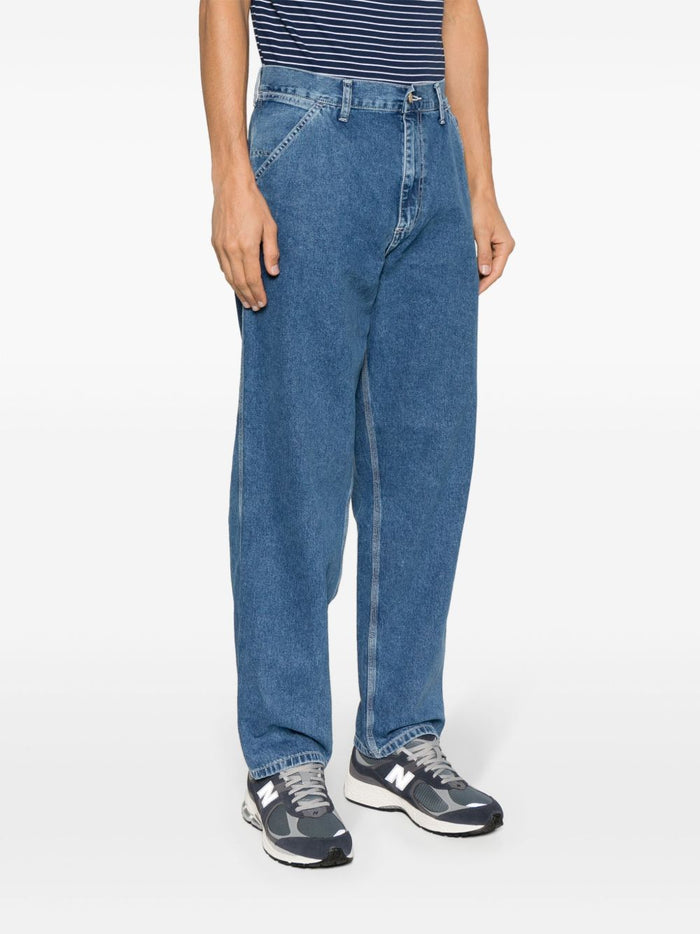 Carhartt Wip Men's Blue Pants 4