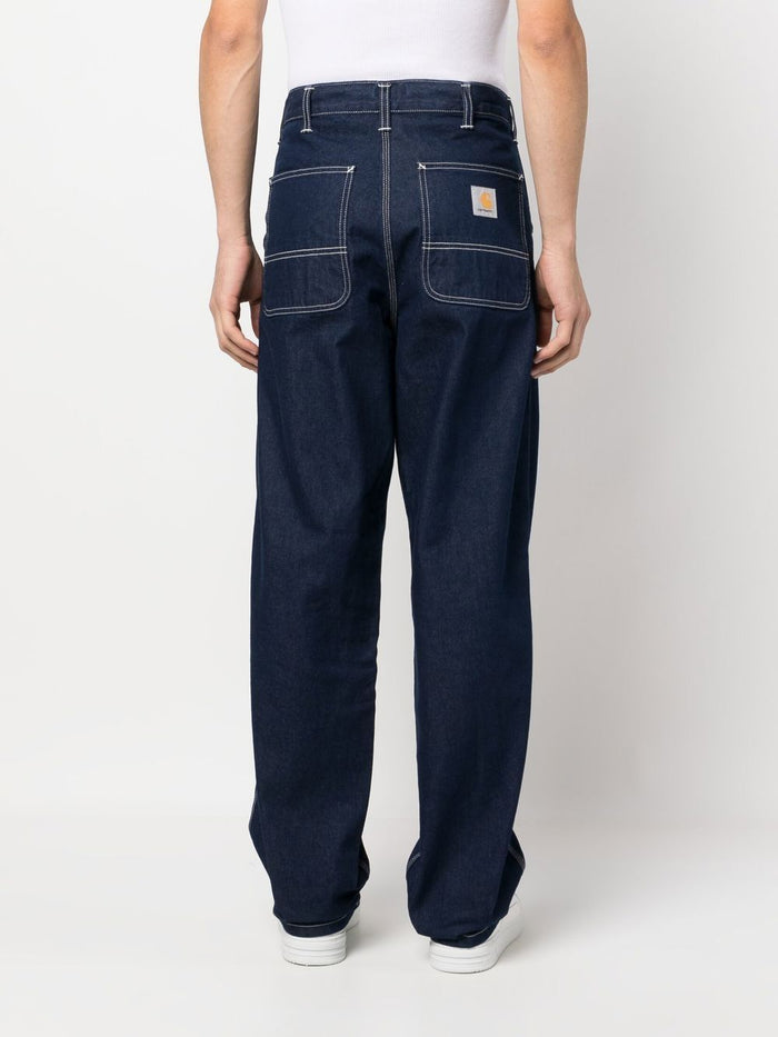 Carhartt Wip Men's Blue Pants 2