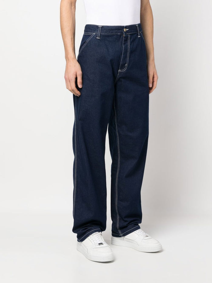 Carhartt Wip Men's Blue Pants 3