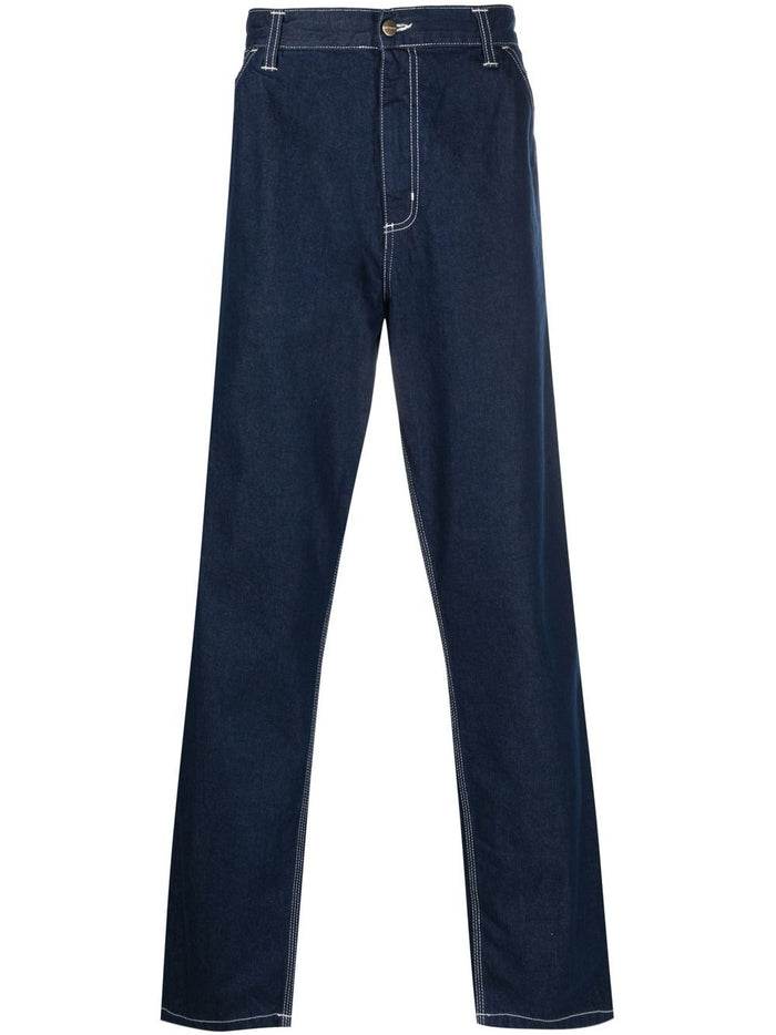 Carhartt Wip Men's Blue Pants 5