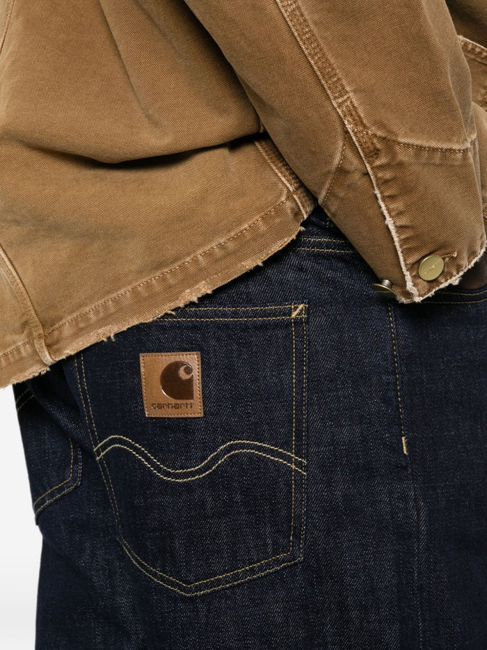 Carhartt Wip Pantalone Blu Uomo 2