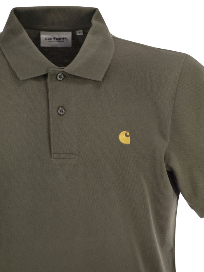 Carhartt Wip Polo Verde Uomo 3