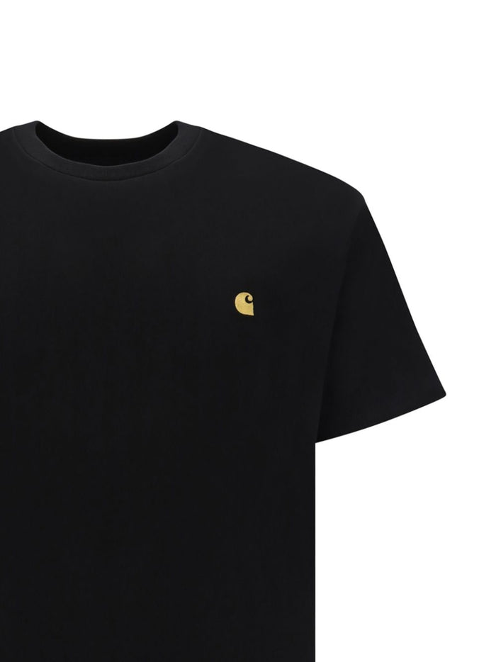 Carhartt Wip T-shirt Nero Uomo S/S Chase 4