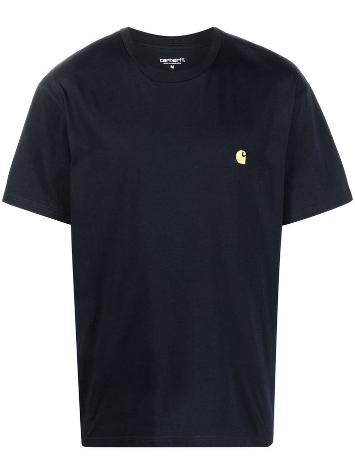 Carhartt Wip Chase Men's T-shirt Blue 5