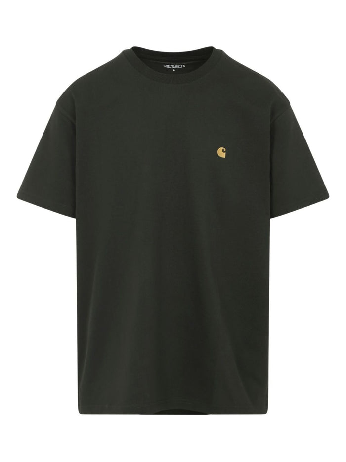 Carhartt Wip Herren T-Shirt Logo C in grün 1