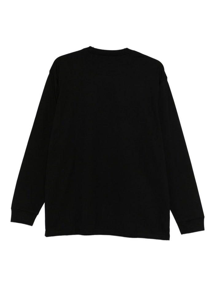 Carhartt Wip Pocket L/S Uomo T-shirt Nera 2