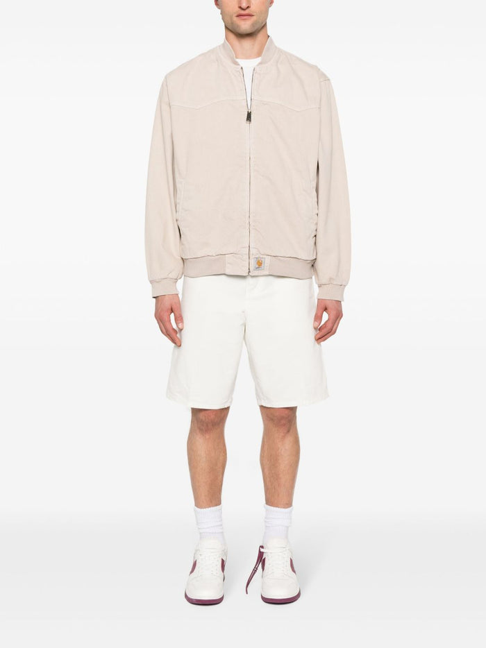 Carhartt Wip Men's Bermuda White Single Knee 2