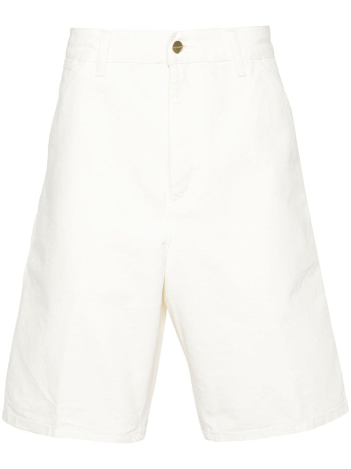 Carhartt Wip Men's Bermuda White Single Knee 5