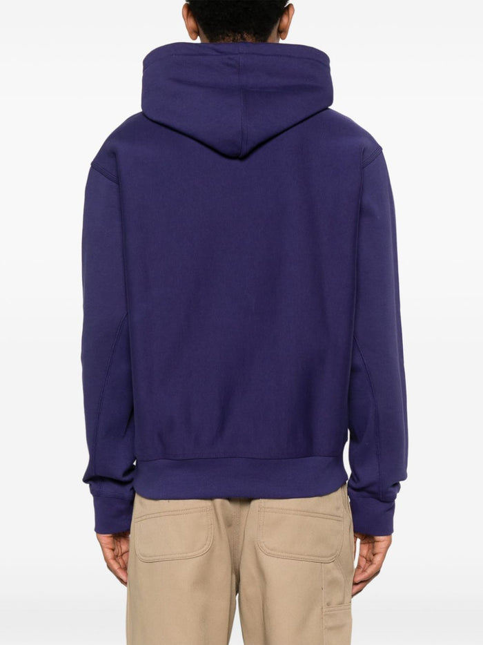 Carhartt Felpa Viola Uomo American Script 3