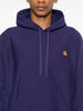 Carhartt Felpa Viola Uomo American Script 4