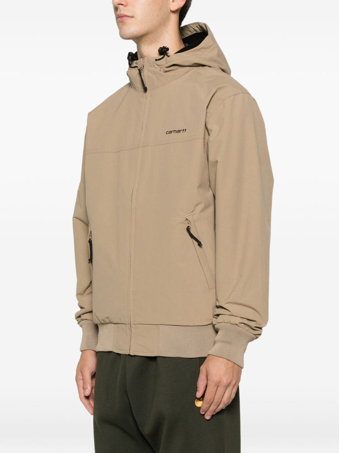 Carhartt Wip Giubbotto Beige Uomo Sail Hooded Padded Jacket 1