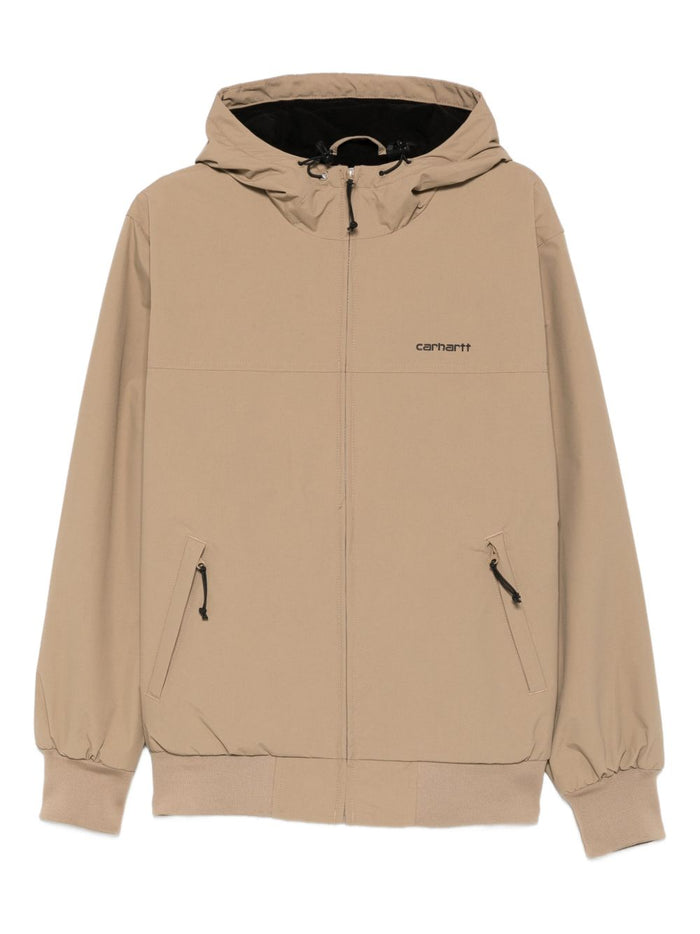 Carhartt Wip Giubbotto Beige Uomo Sail Hooded Padded Jacket 5