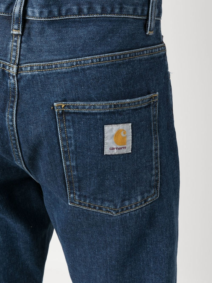 Carhartt Wip Maitland Uomo Jeans Blu Medio 4