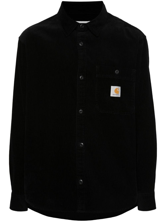 Carhartt Camicia Nero Uomo Flint 5