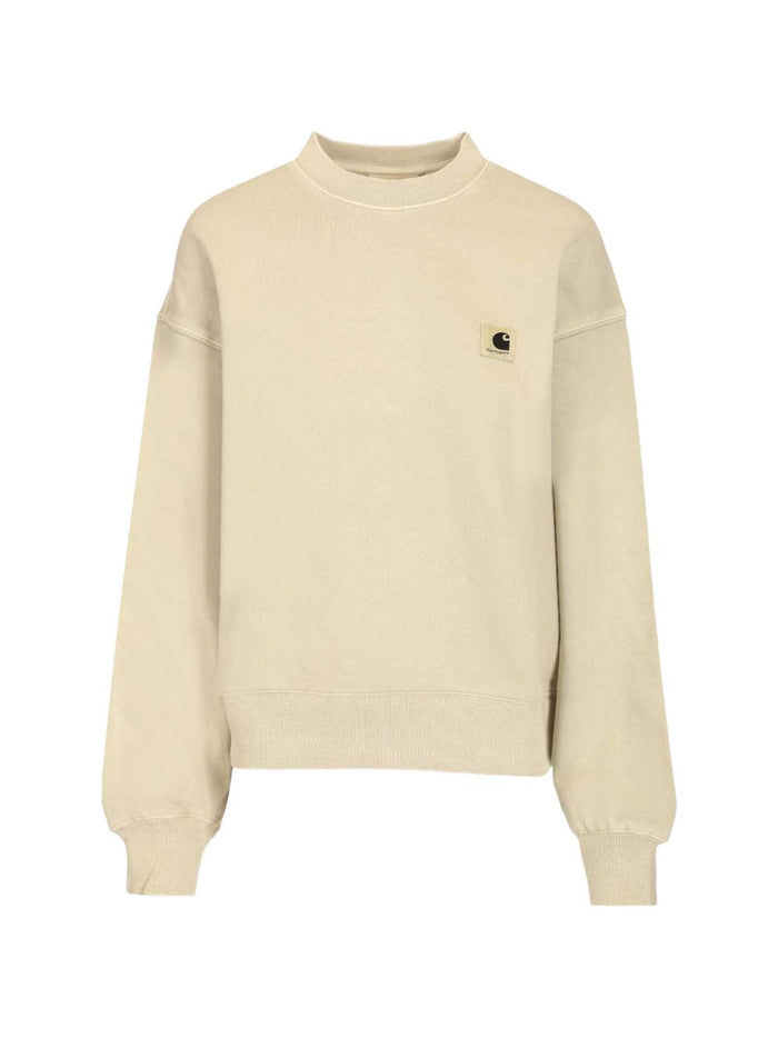 Carhartt Wip Felpa Nelson Donna Beige 1