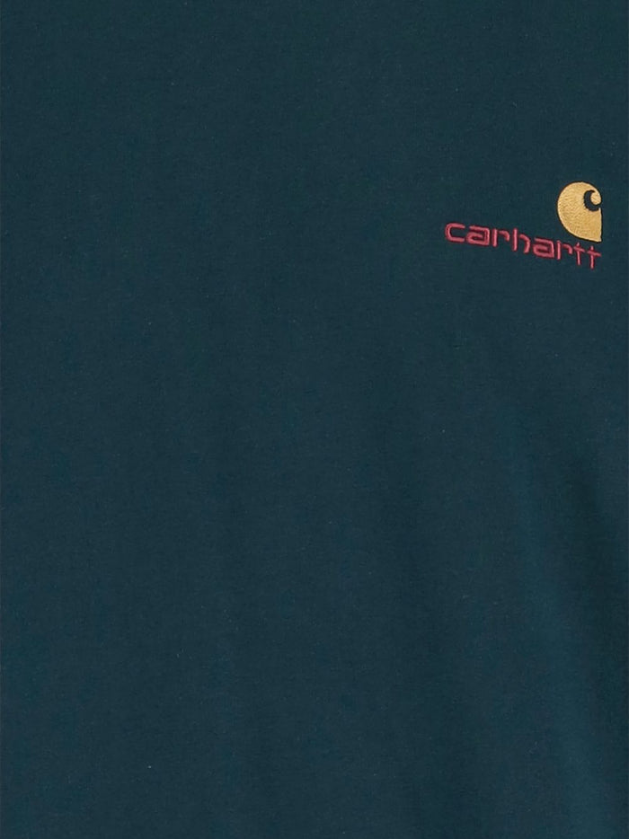 Carhartt WIP American Uomo T-shirt Verde 2