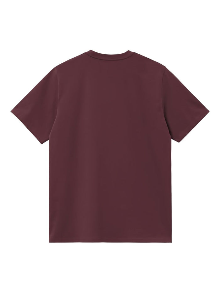 Carhartt Wip Men's Bordeaux T-shirt American Script 2