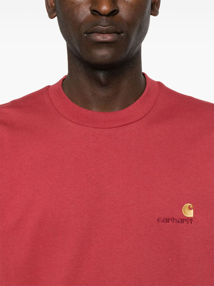 Carhartt Wip T-shirt Rosso Uomo 4