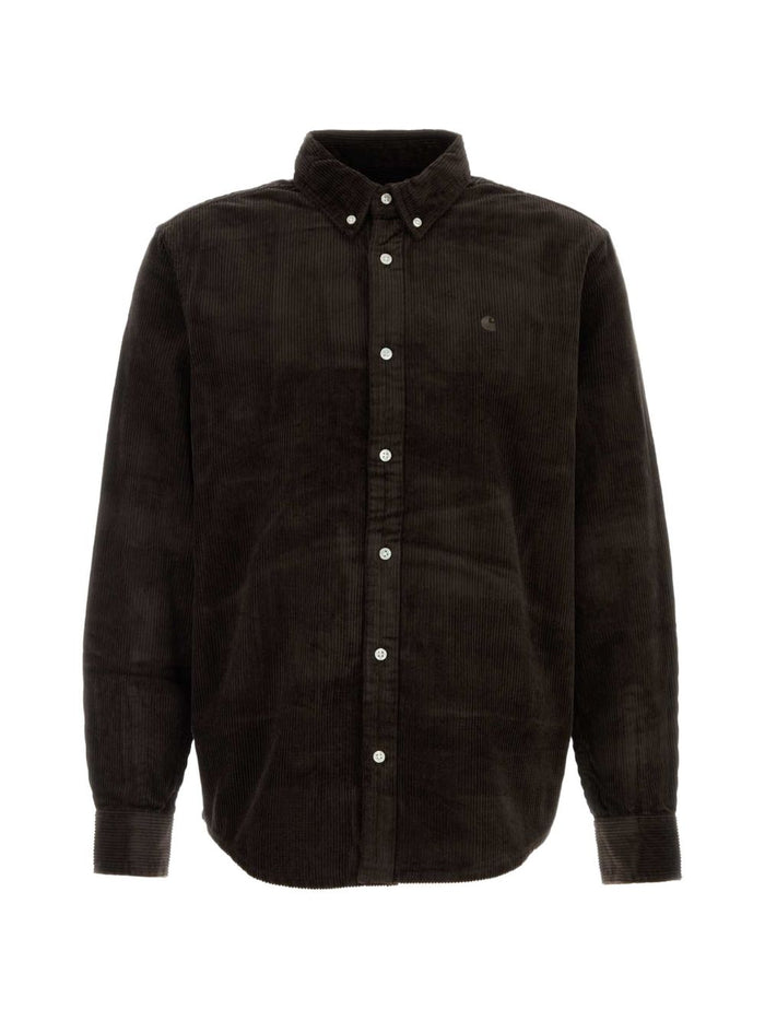 Carhartt Wip Camicia Marrone Uomo 1