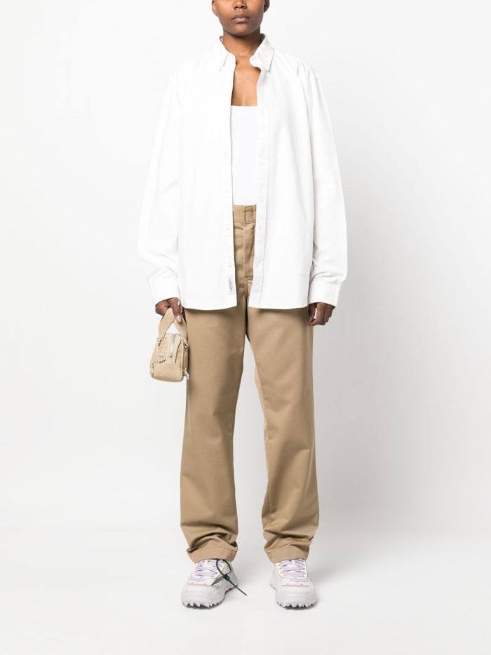 Carhartt Wip Camicia Bolton Uomo Bianco 3