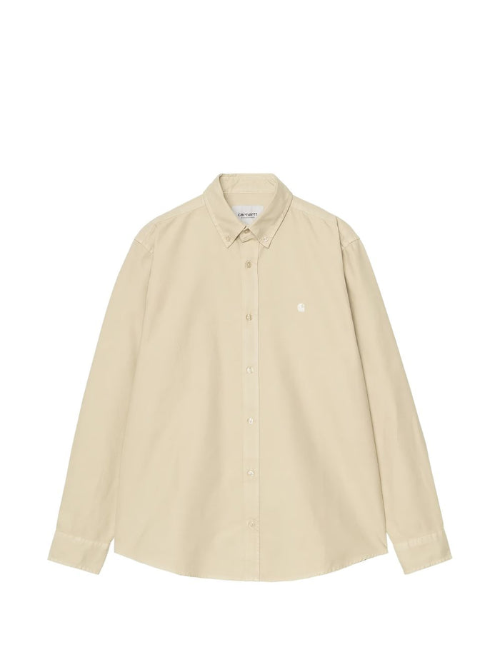 Carhartt Wip Camicia Bolton Uomo Beige 1