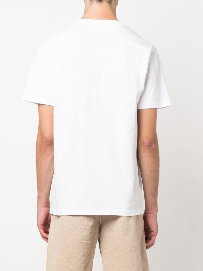 Carhartt Wip Uomo T-shirt Bianco Tasca Patch Logo 3