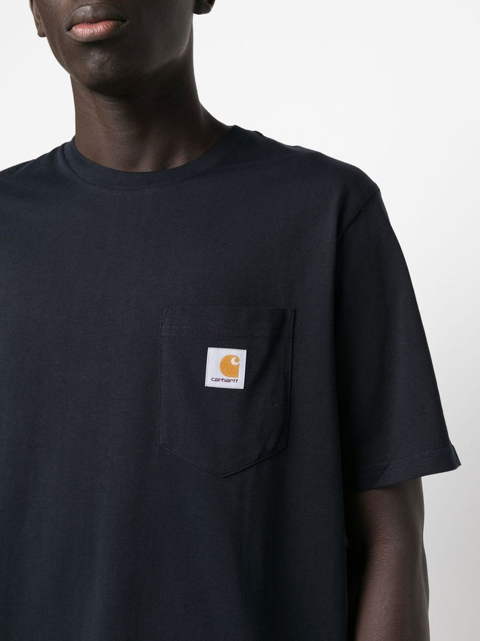 Carhartt WIP Pocket Men's T-shirt Blue 4