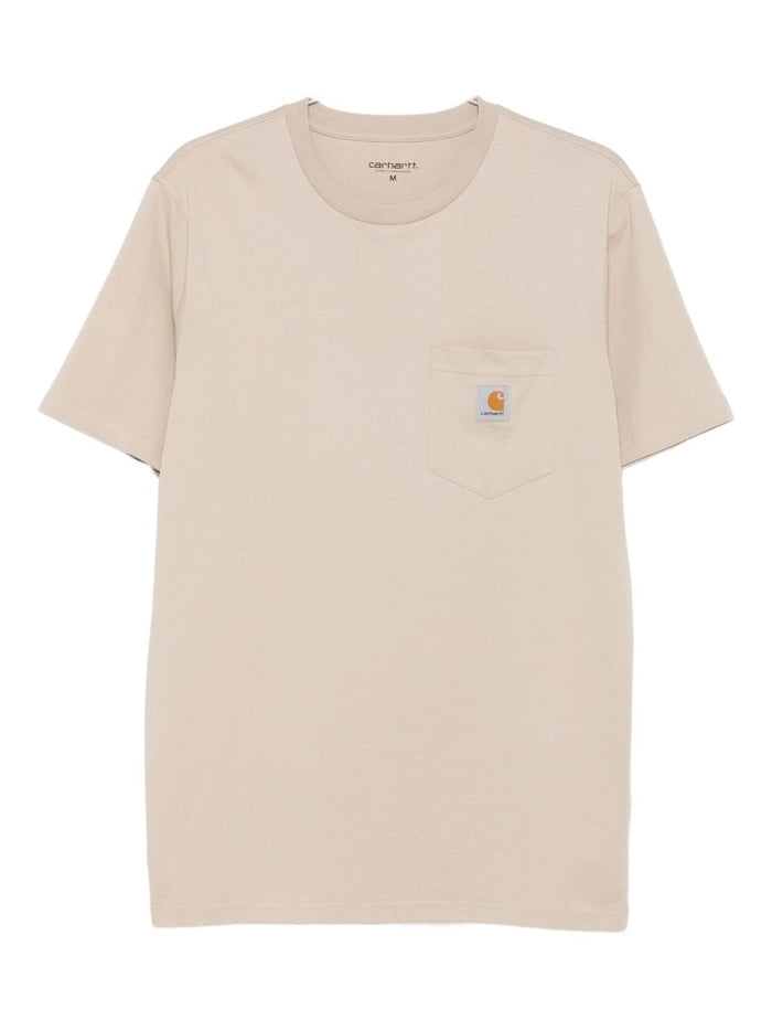 Carhartt WIP Pocket Uomo T-shirt Beige 1