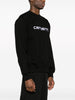 Carhartt Felpa Nero Uomo Ricamo Logo 2