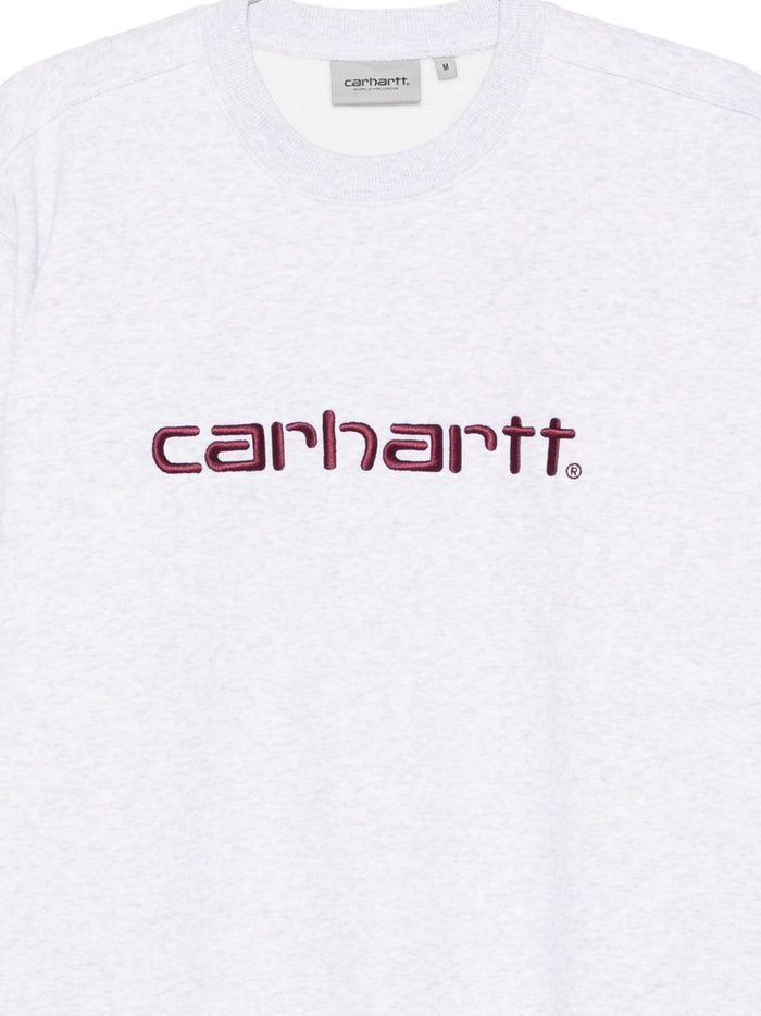 Carhartt Wip Herren-Sweatshirt mit grauem Logo 3