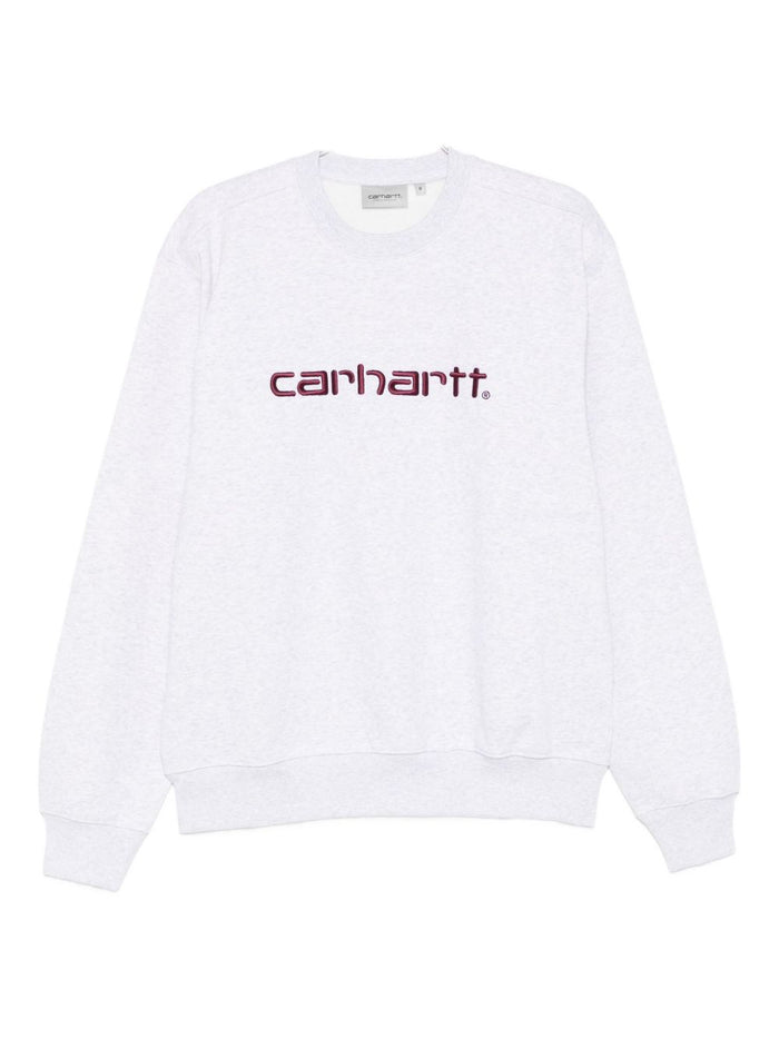 Carhartt Wip Herren-Sweatshirt mit grauem Logo 1